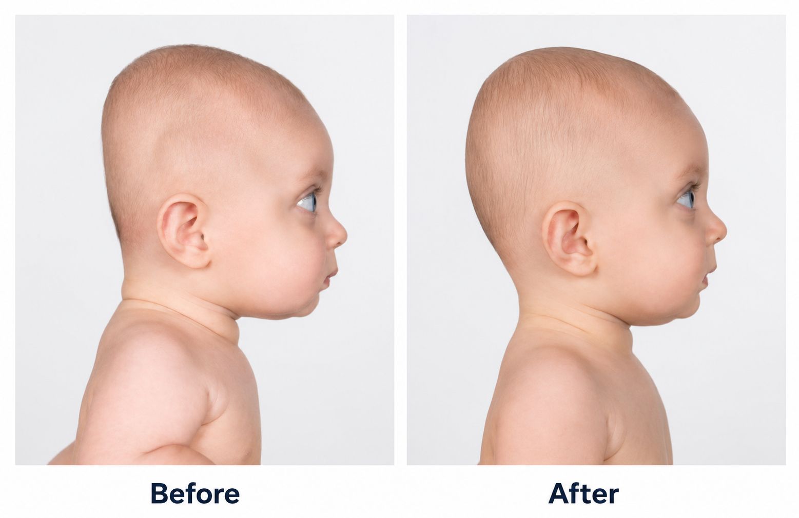 Infant development cranial helmet timing